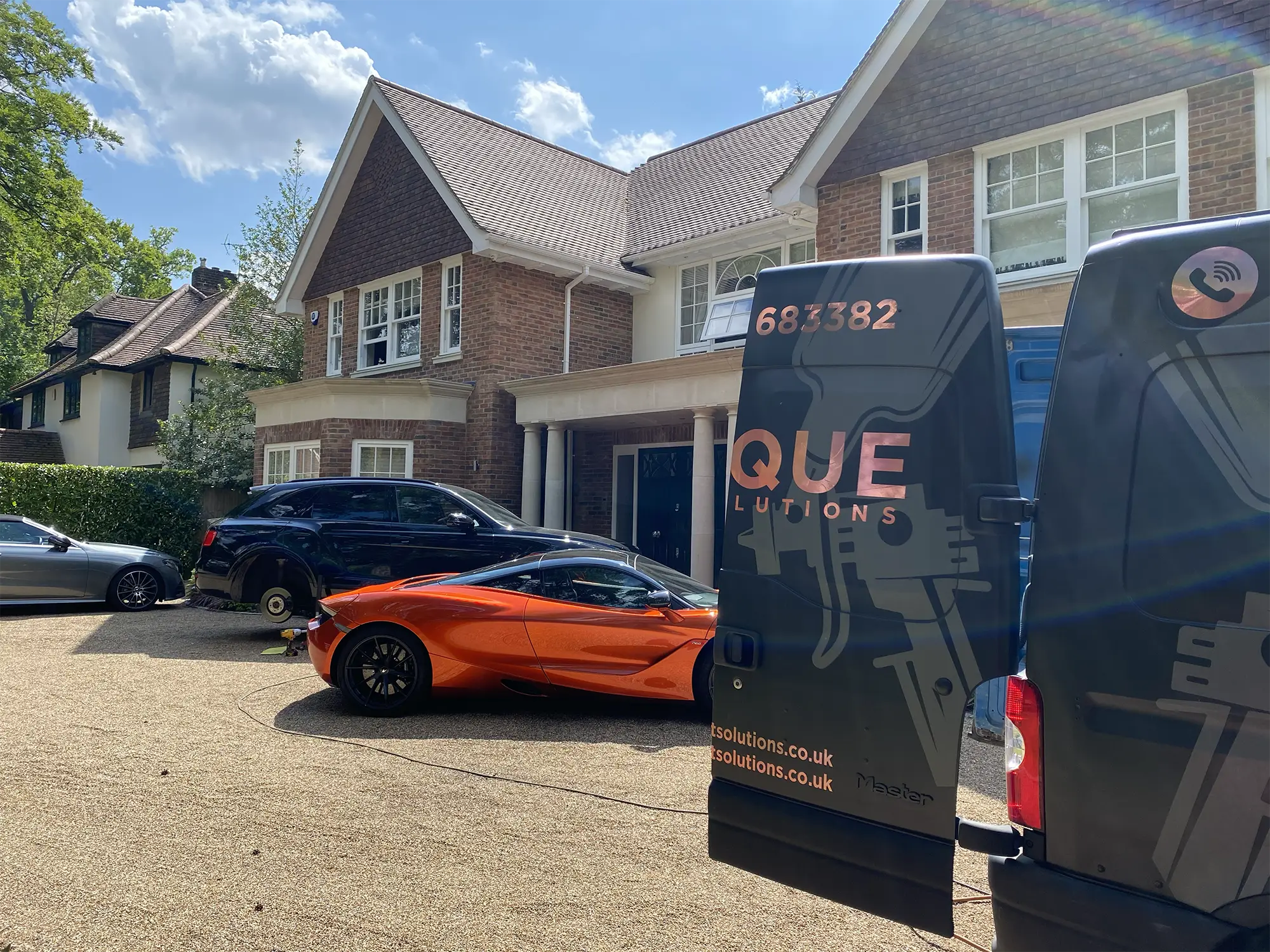 Vehicle Spraying London